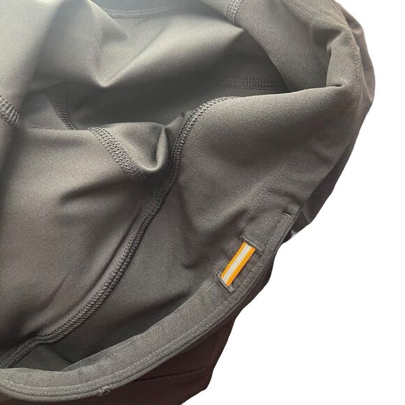 Lucy Activewear Womens Medium Skort Hidden Thigh Pocket Black Solid Workout - Picture 3 of 10